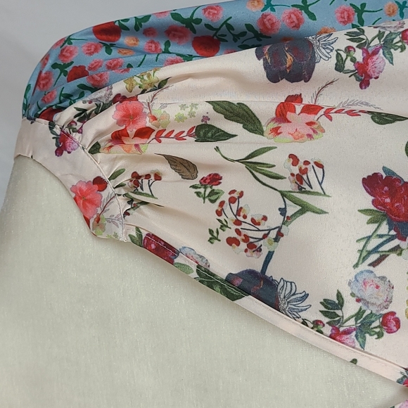 Misslook Bohemian Print Blouse NWOT - Picture 3 of 14